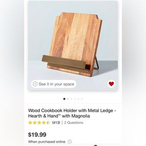 Hearth & Hand Cookbook Stand